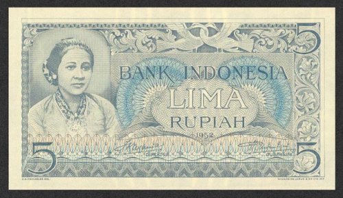 IndonesiaP42-5Rupiah-1952-donatedth_f